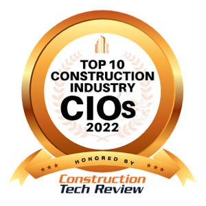Top 10 Construction Industry CIOs - 2022